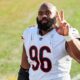 Akiem Hicks throws shade at Bears QBs during Buccaneers press conference (2022 Season)
