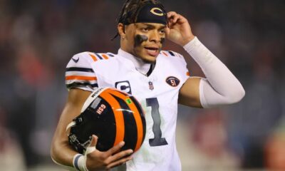WATCH: Ryan Poles says Bears have been clear and honest with Justin Fields (NFL Draft)