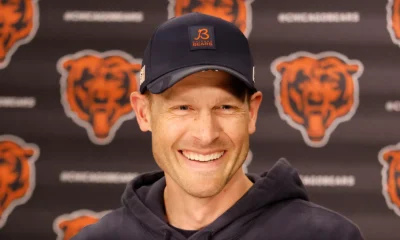 Chicago Bears coach Ben Johnson