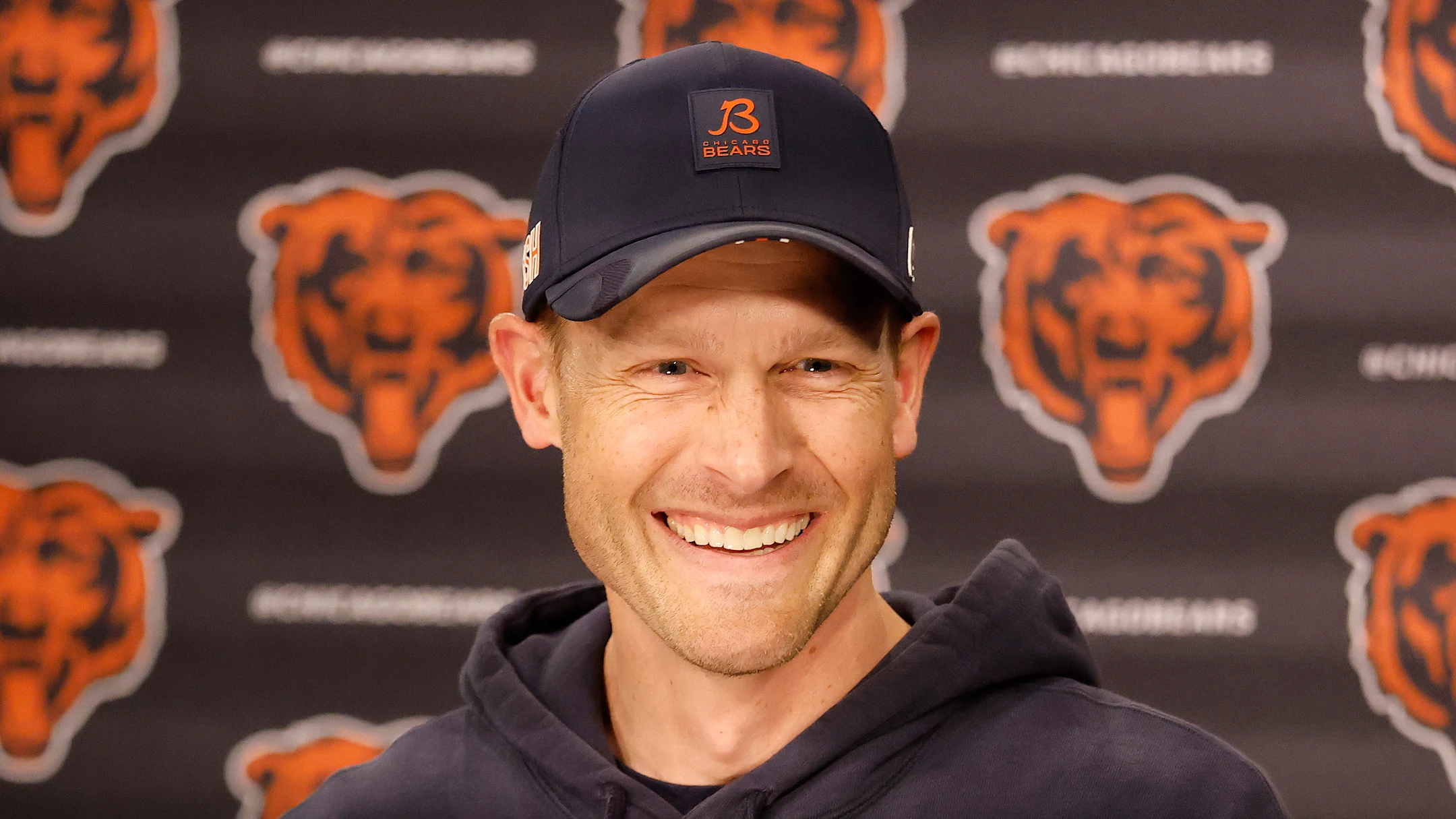 Chicago Bears coach Ben Johnson