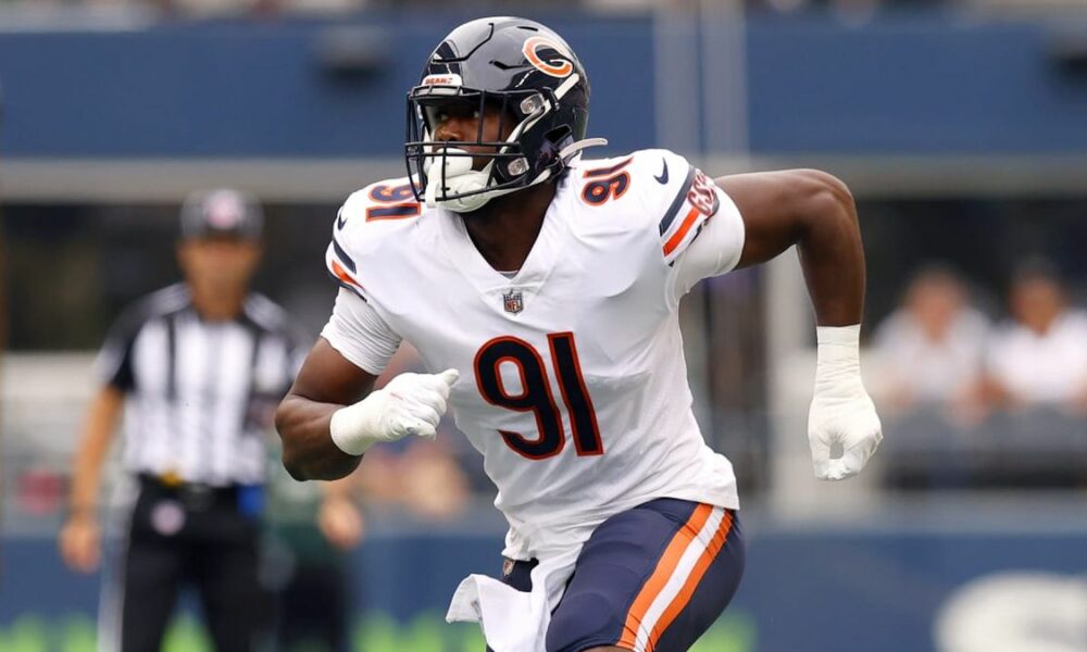 Dominique Robinson was Pro Football Focus' second-best rookie of Week 1 (2022 Season)