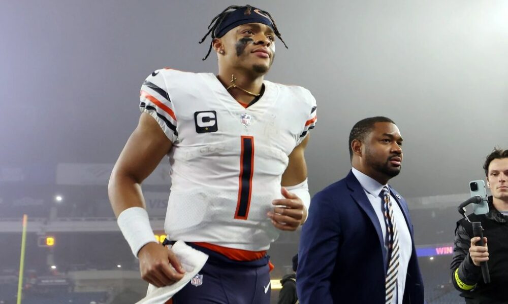 Colin Cowherd compares Justin Fields to Baker Mayfield, Johnny Manziel (2023 Season)