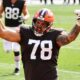 Another Bears' free-agent target off the board as Browns re-sign Jack Conklin (Free Agency)