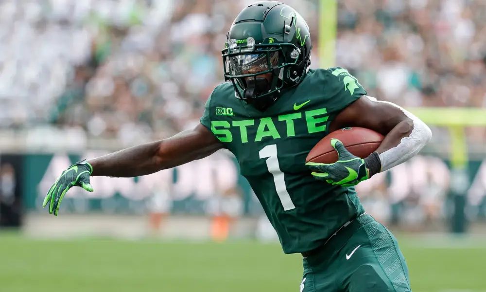 Chicago Bears holding 2023 pre-draft visit with Michigan State WR Jayden Reed (News)
