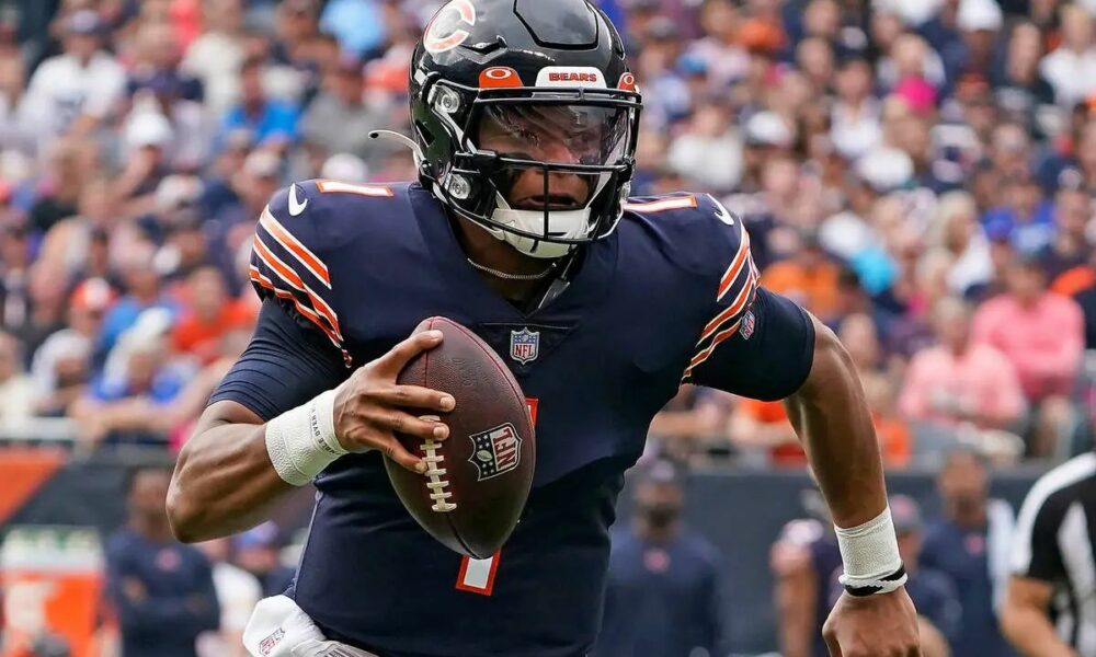 ESPN predicts Justin Fields will lead NFL in interceptions in 2022 (2022 Season)