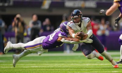 WATCH: Justin Fields provides update on recovery from thumb injury (2023 Season)