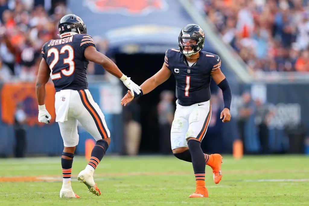 How the Chicago Bears' stats compare to the rest of the NFL after Week 1 (2023 Season)