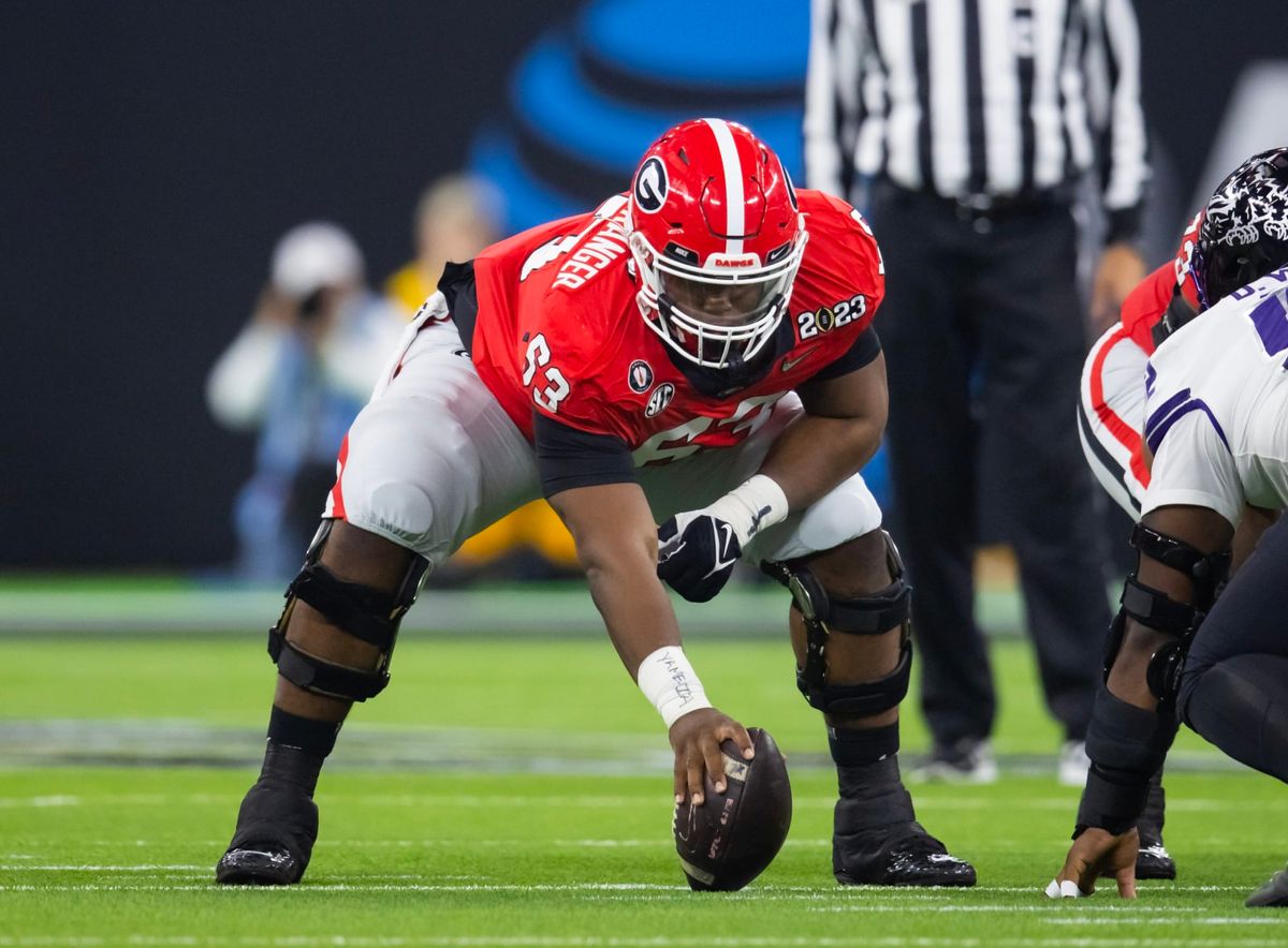 Bears Send OL Coach to Georgia Pro Day (NFL Draft)