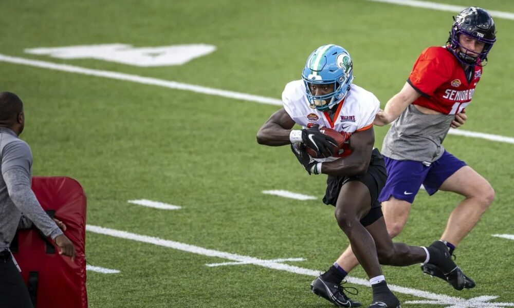 2023 Senior Bowl standout Tyjae Spears a logical target if the Bears lose David Montgomery (News)