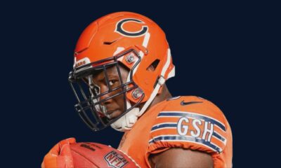 Chicago Bears alternate helmet draws mixed reviews on Twitter (2022 Season)