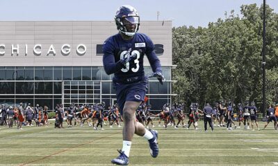 Dazz Newsome dubbed Bears training camp riser by Pro Football Focus (2022 Season)