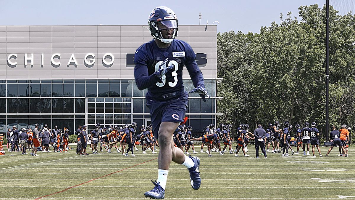 Dazz Newsome dubbed Bears training camp riser by Pro Football Focus (2022 Season)