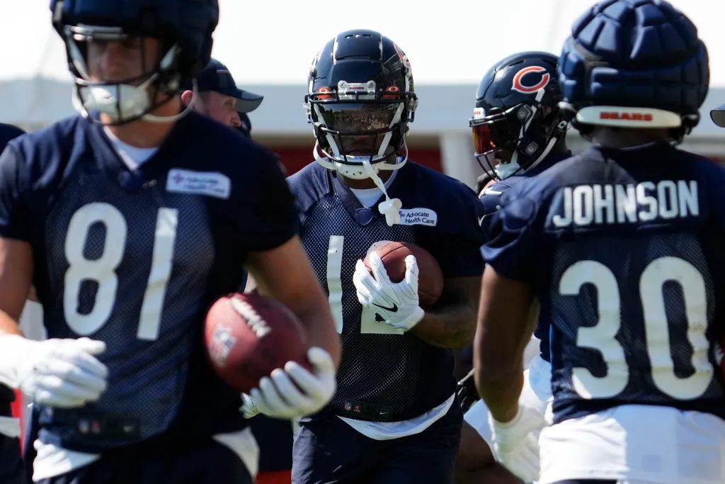 Velus Jones Jr. learning multiple positions in Bears' offense (2022 Season)