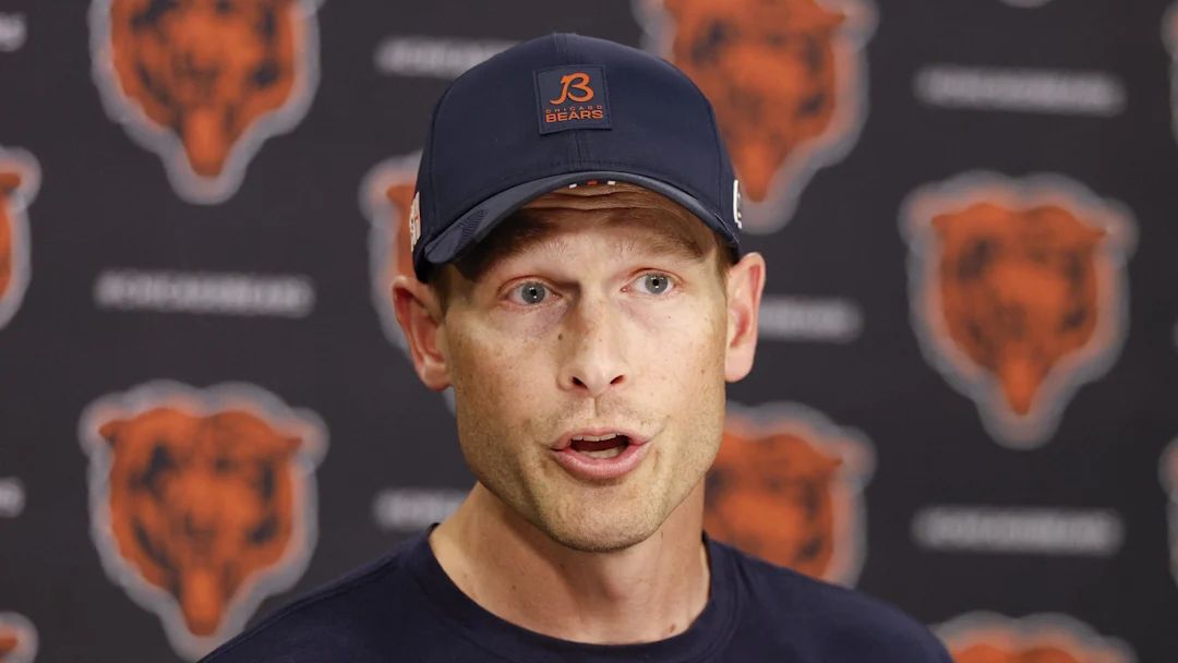 Ben Johnson head coach of the Chicago Bears