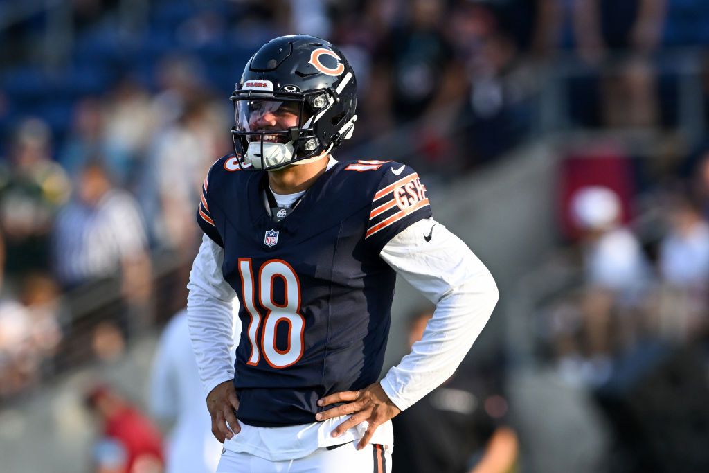 Caleb Williams 'pretty far ahead' in his development at Bears training camp (News)