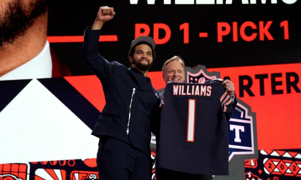 Caleb Williams officially named Chicago Bears starting QB (News)