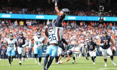 Bears WR Rome Odunze is day-to-day with MCL sprain (News)