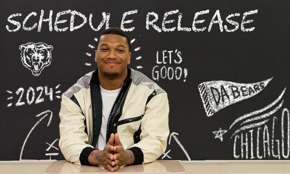 Here's what fans thought of the Chicago Bears' 2024 schedule release video (News)