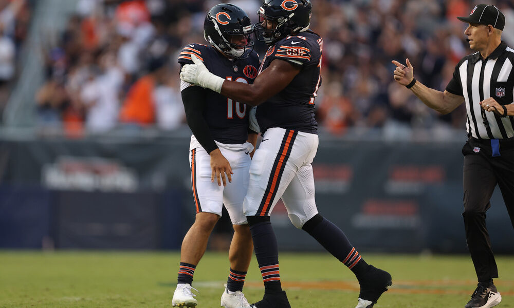 Chicago Bears Braxton Jones Caleb Williams